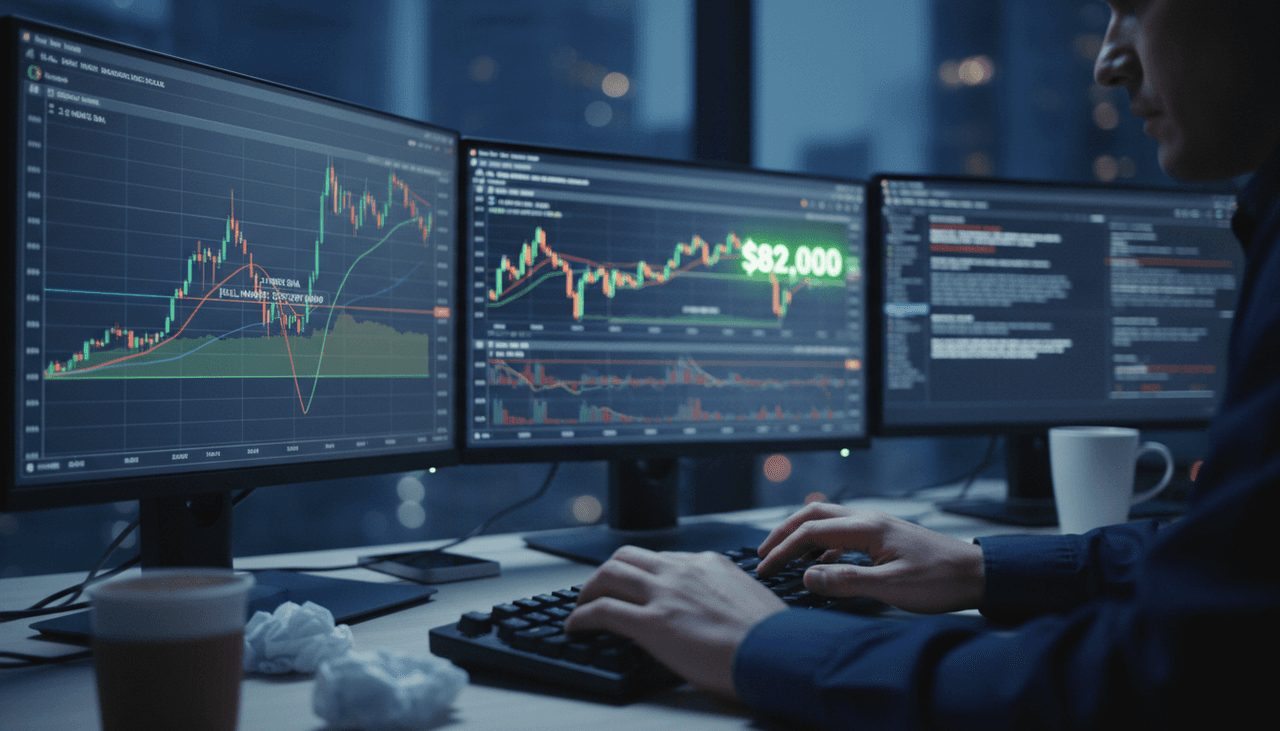 Bitcoin Battles Key Technical Levels Amid Geopolitical Jitters, Traders Eye $82K for Macro Shift