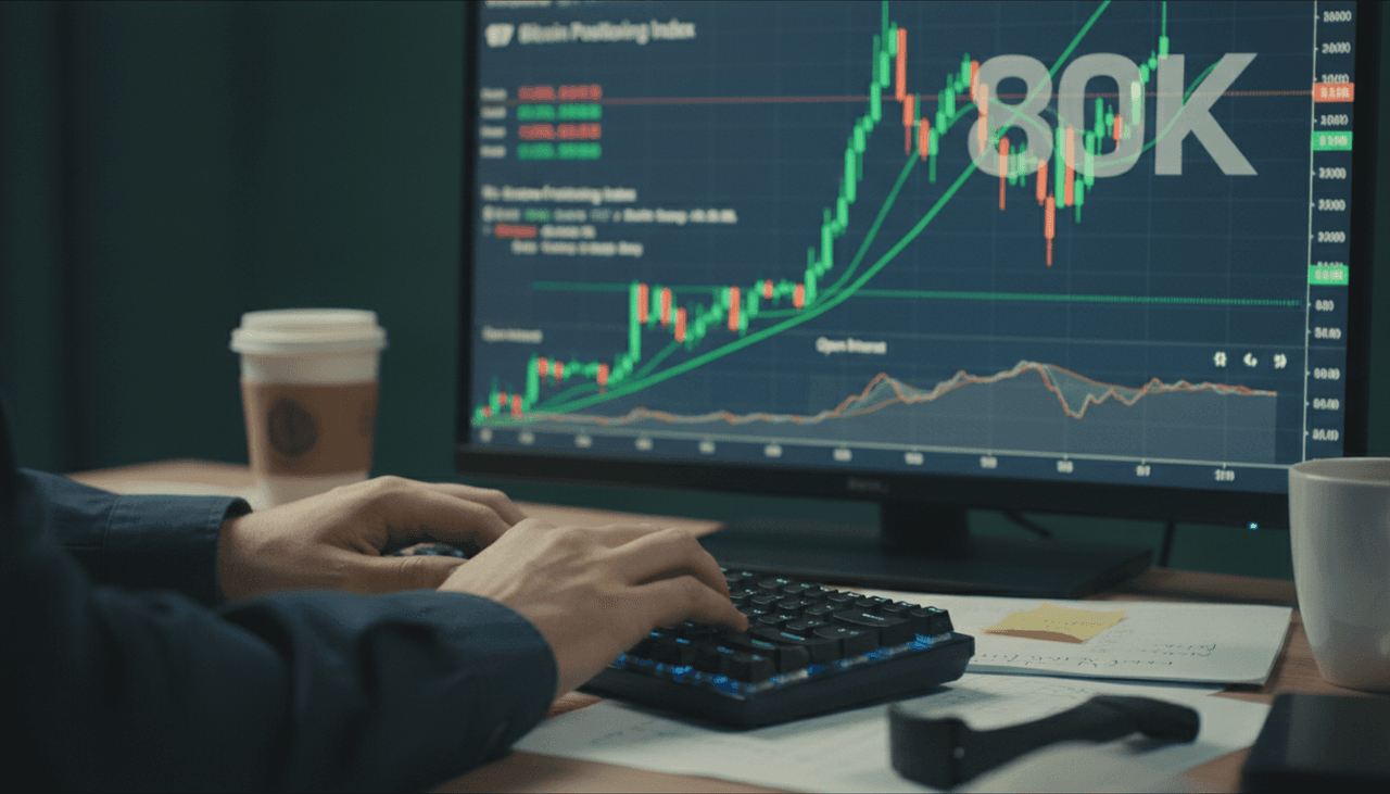 Bitcoin Eyes $80K as Derivatives Data Signals Strong Bullish Momentum