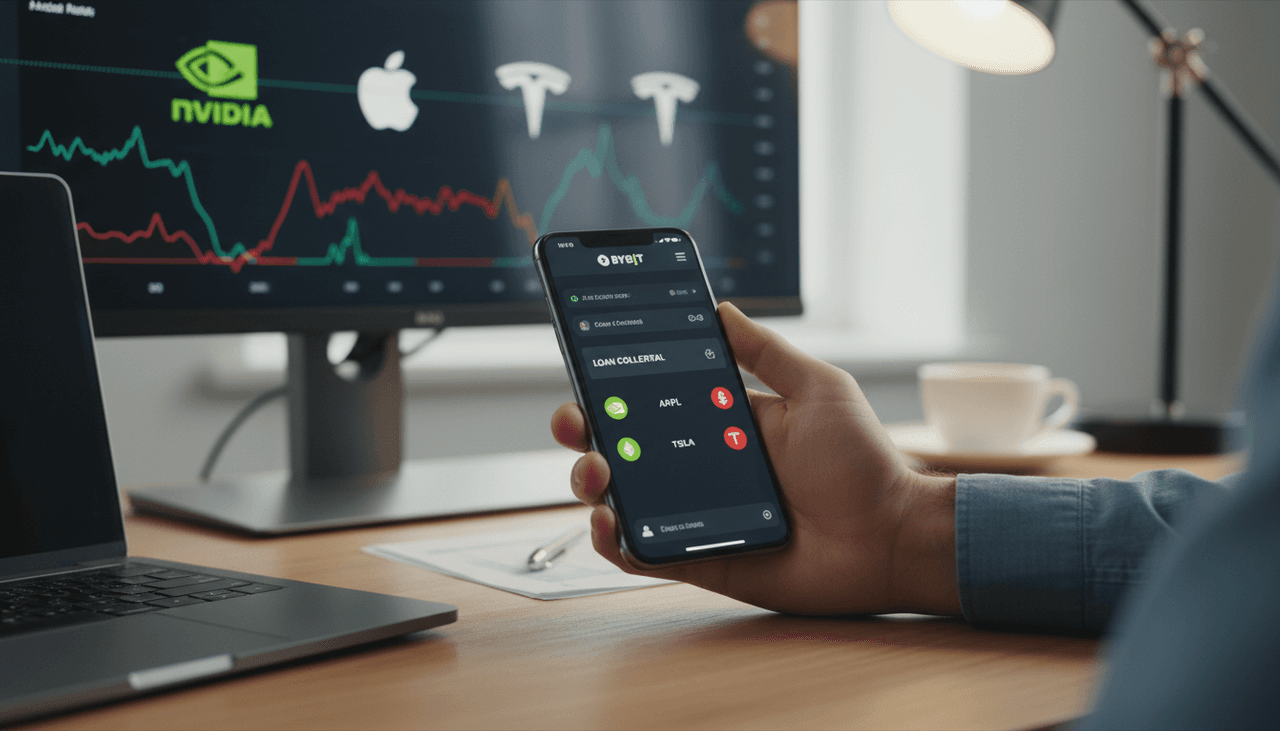 Bybit Bridges TradFi and Crypto: Tokenized Nvidia, Apple, Tesla Stocks Now Loan Collateral