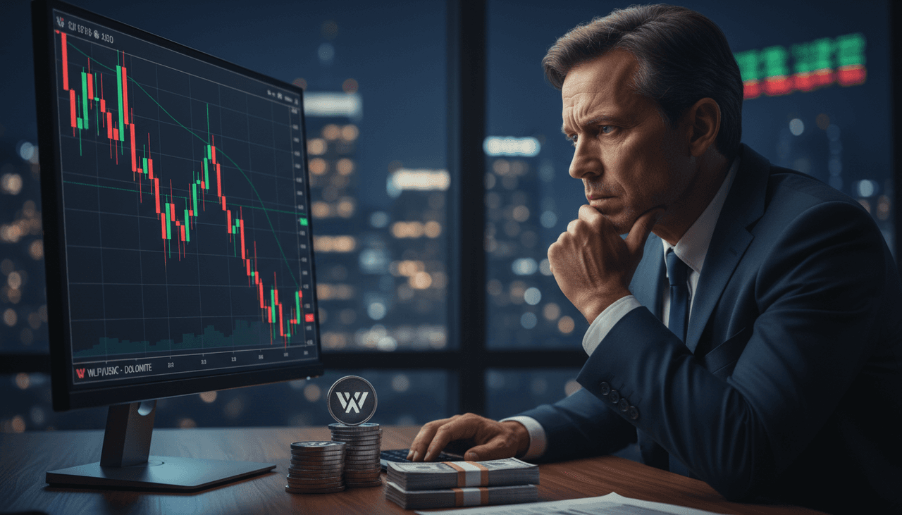 Trump-Linked WLFI Token Plummets Amidst Controversial Self-Collateralized Loan